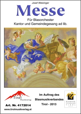 Messe (für Blasorchester, Kantor und Gemeindegesang...
