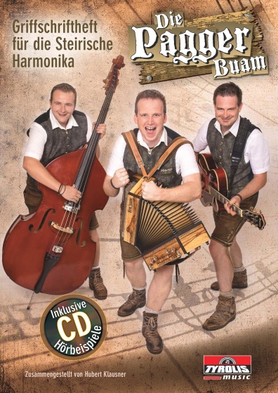 Die Pagger Buam - Griffschrift für Harmonika inkl. CD