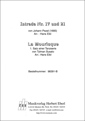 La Mourisque - 1. Satz aus einer Tanzserie