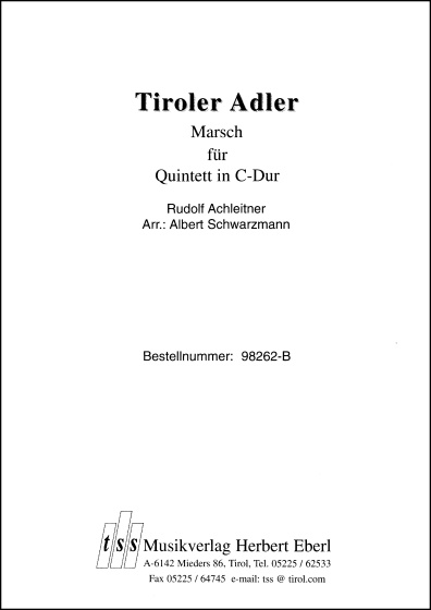 Tiroler Adler - Marsch C-Dur