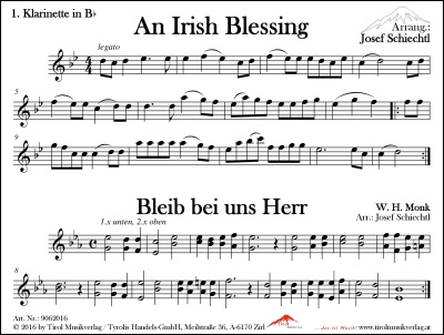 An Irish Blessing & Bleib bei uns Herr - Blechbläserquintett