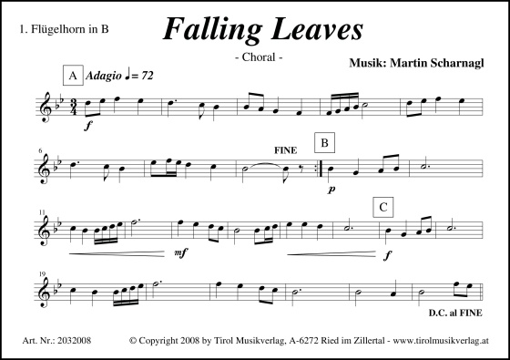 Falling Leaves - Blechbläserquartett