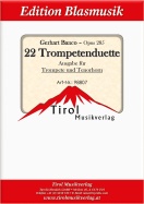 22 Trompetenduette Trompete und Tenorhorn (oder Tenorsax)