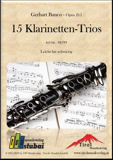 15 Klarinetten-Trios