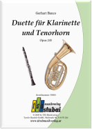 Duette für Klarinette und Tenorhorn