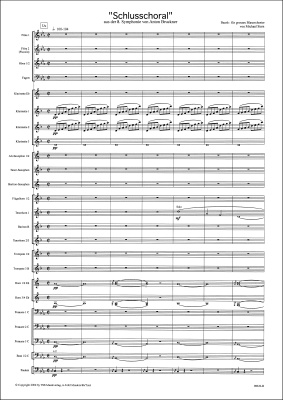 Schlusschoral aus der 8. Symphonie