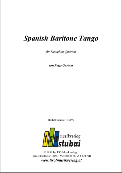 Spanish Baritone Tango