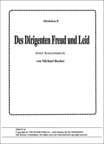 Des Dirigenten Freud und Leid