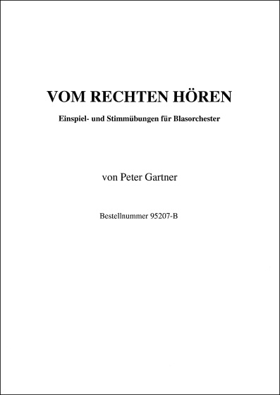 Vom rechten Hören