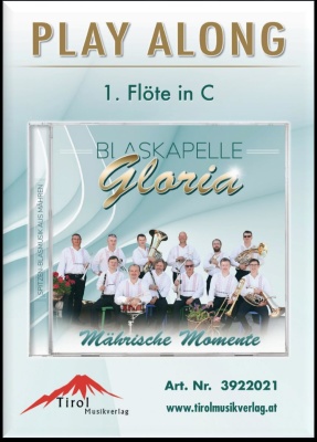 Play Along - 1. Flöte in C - BK Gloria mit CD