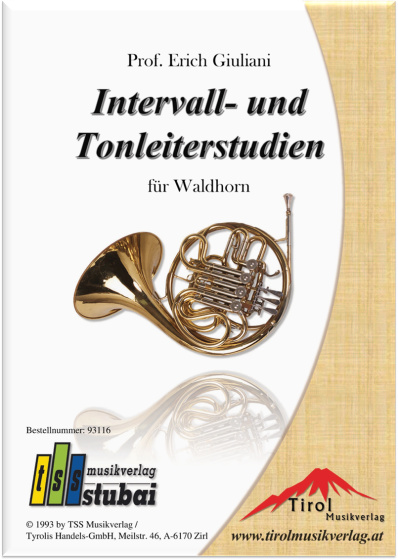 Intervall- und Tonleiterstudien für Waldhorn
