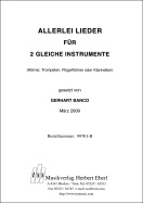 60 Lieder für zwei gleiche Instrumente