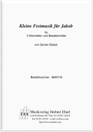 Kleine Festmusik für Jakob - Holzbläserquartett