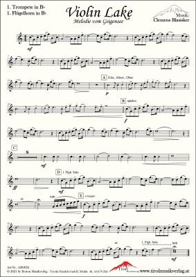 Violin Lake - Melodie vom Geigensee