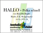 HALLO - Polka schnell