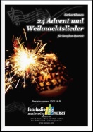24 Advent- und Weihnachtslieder für Saxophonquartett