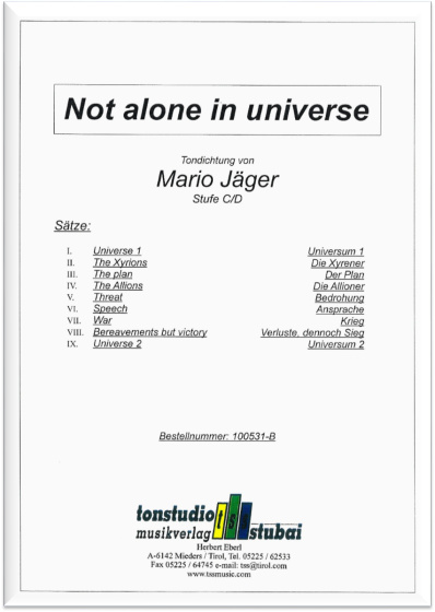 Not alone in universe