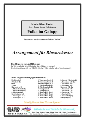 Polka im Galopp