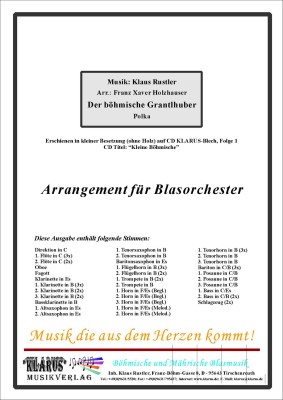 Der böhmische Grantlhuber