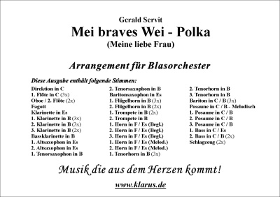 Mei braves Wei (Meine liebe Frau)