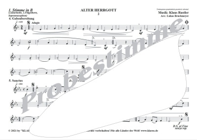 Alter Herrgott - Musikantenmesse für Blasorchester