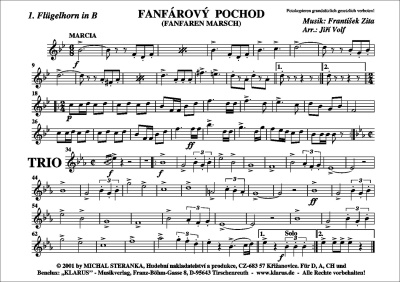 Fanfárový Pochod (Fanfaren Marsch)