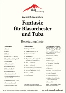 Fantasie für Blasorchester und Tuba