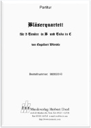 Bläserquartett für 3 Tenöre in B und Tuba in C