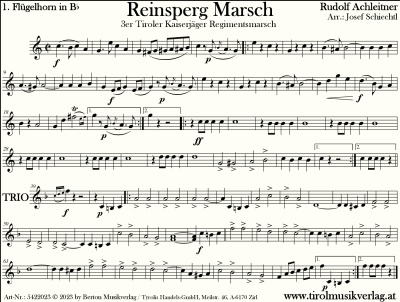 Reinsperg Marsch - 3er Tiroler Kaiserjäger Regimentsmarsch