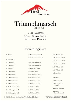 Triumphmarsch - op. 53