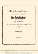 Bei solchem Feste … (aus der Bettelstudent)