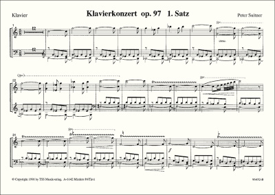 Klavierkonzert op. 97