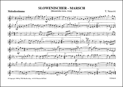 Slowenischer Marsch