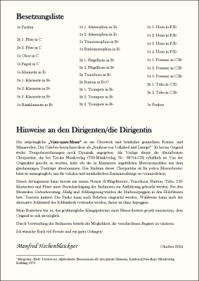 Vater Unser Messe