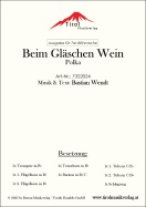 Beim Gläschen Wein