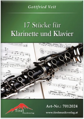17 Stücke für Klarinette und Klavier