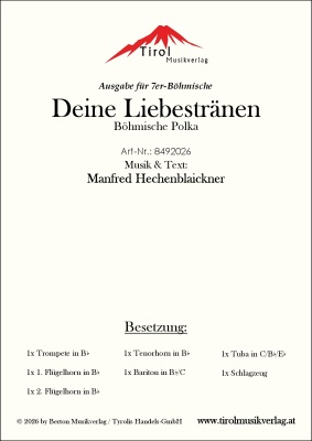 Deine Liebestränen - Böhmische Polka