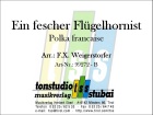 Ein fescher Flügelhornist