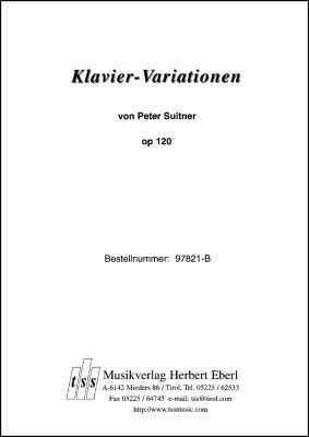 Klavier-Variationen op. 120