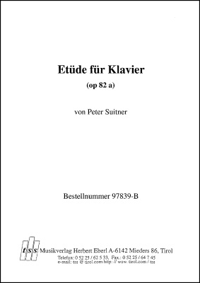Etüde für Klavier