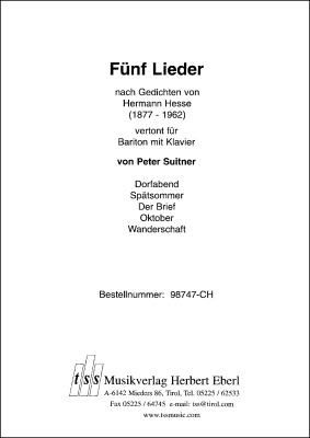 Fünf Lieder