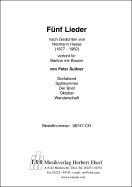 Fünf Lieder