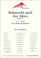 Sehnsucht nach den Alpen